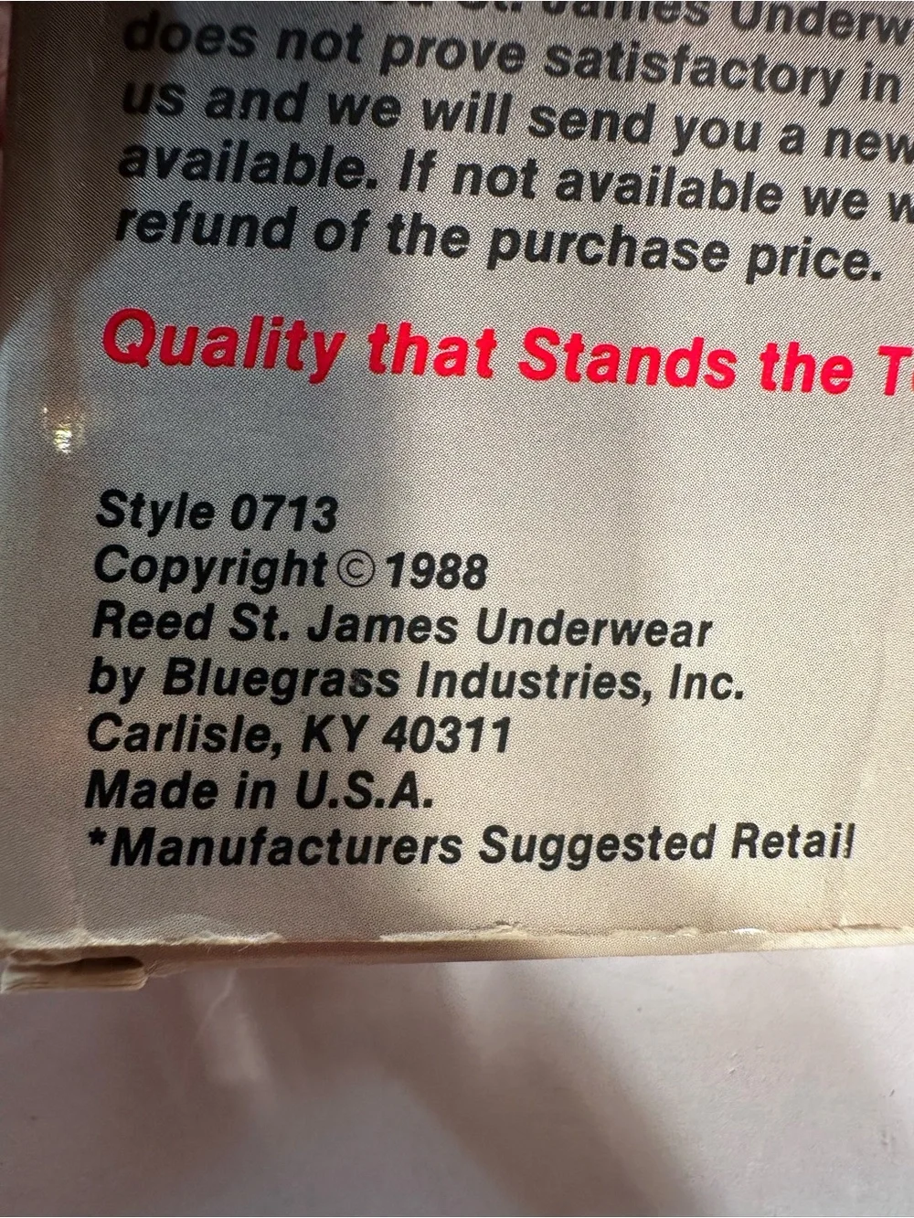 Vintage 1988 3 Pack Reed St James Botek No Fly String Bikini L 38-40 Solid Color